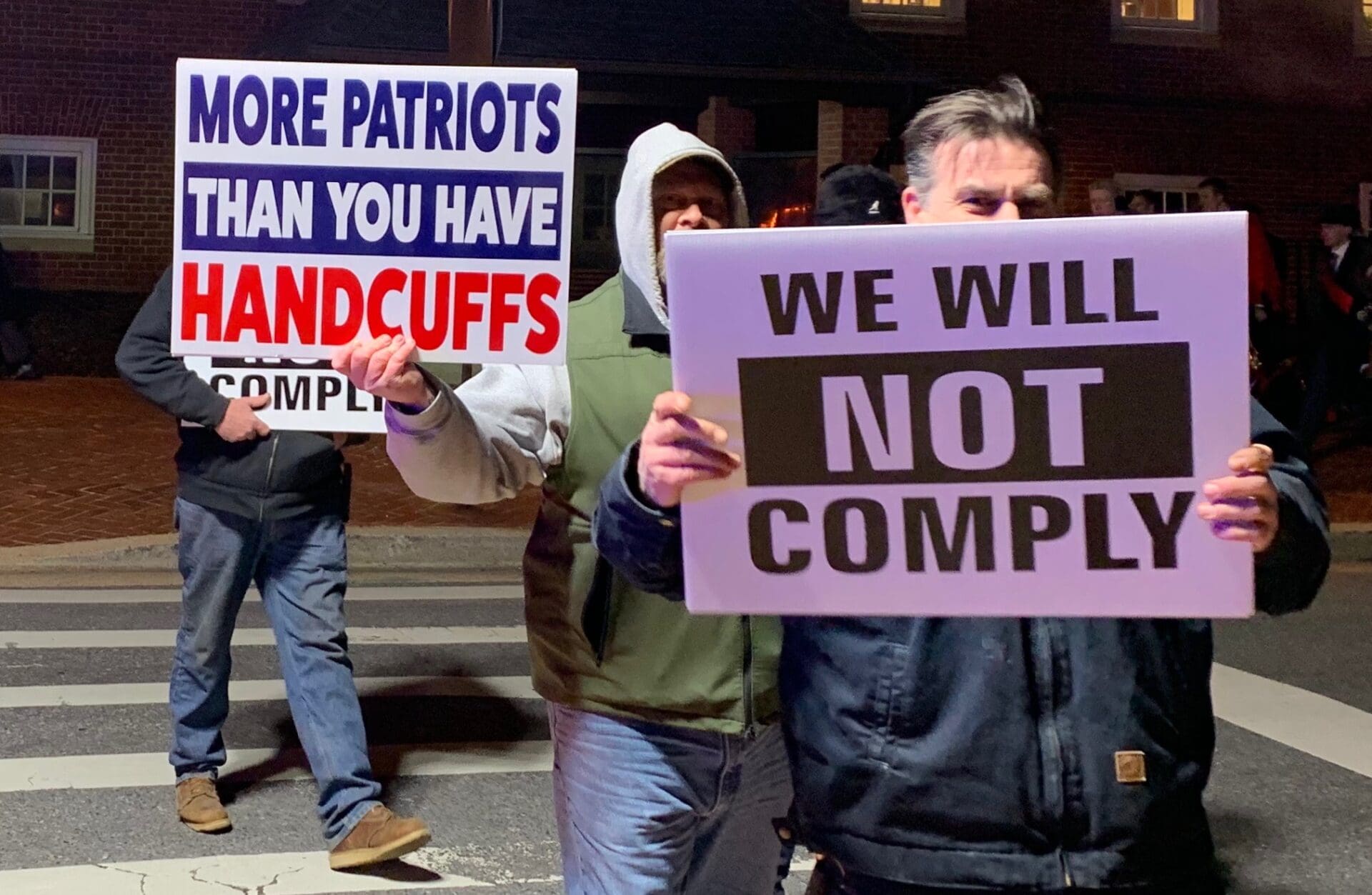 will not comply handcuffs