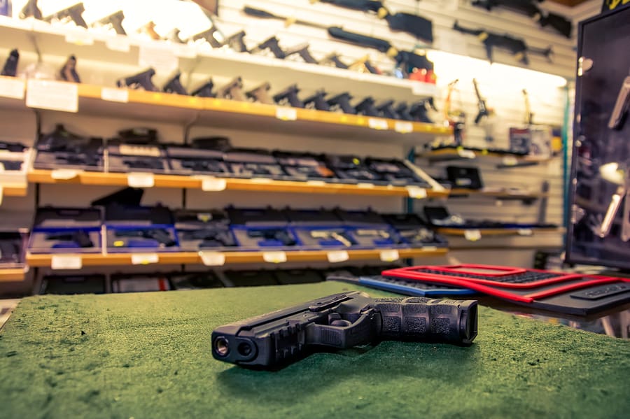 gun store handgun