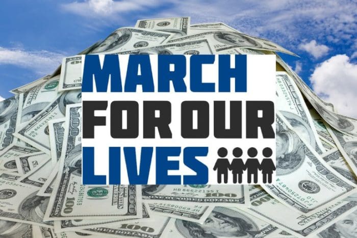 March for our lives dark money contributions