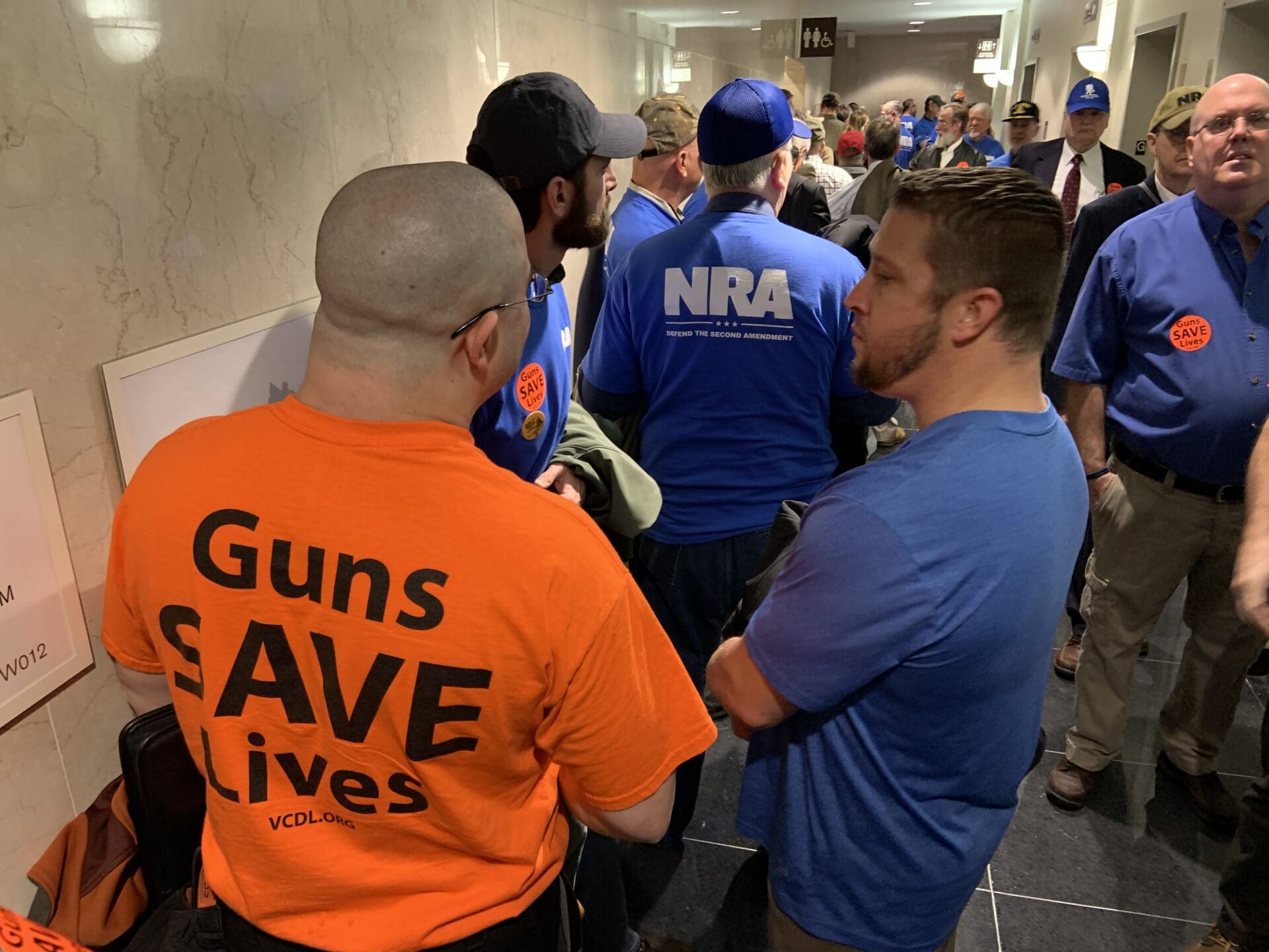 Virginia gun control hearings NRA