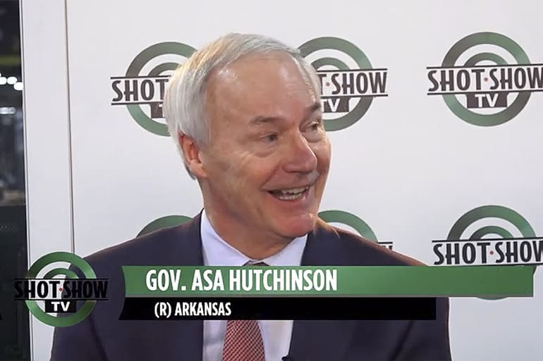 Asa Hutchinson SHOT Show