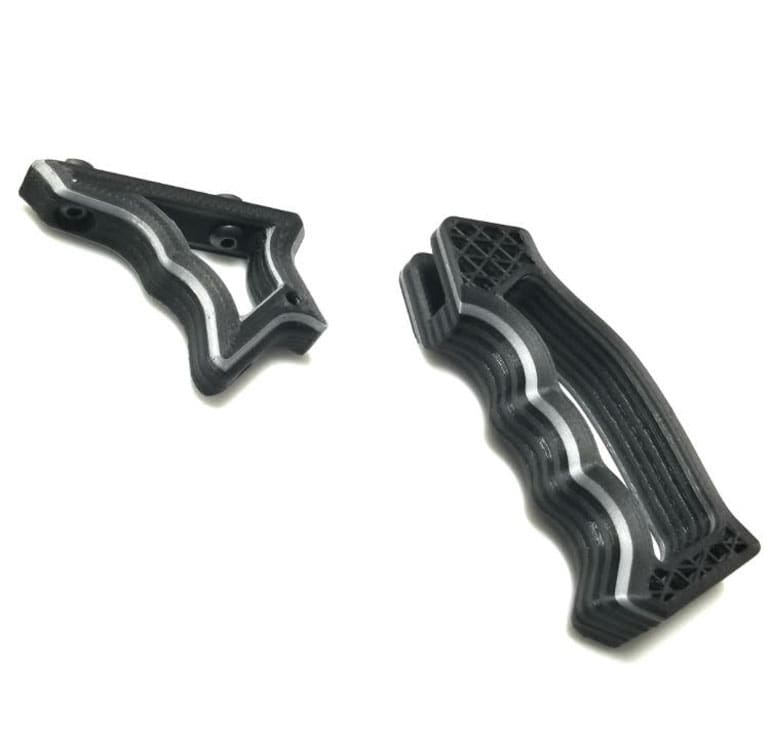 Halex carbon fiber angled grip