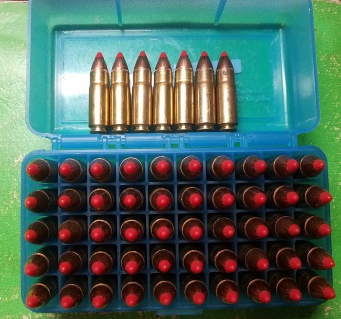 325gr Hornady FTX .458 SOCOM. Great for Pigs. Worthless for Lycanthropes. (image courtesy JWT)