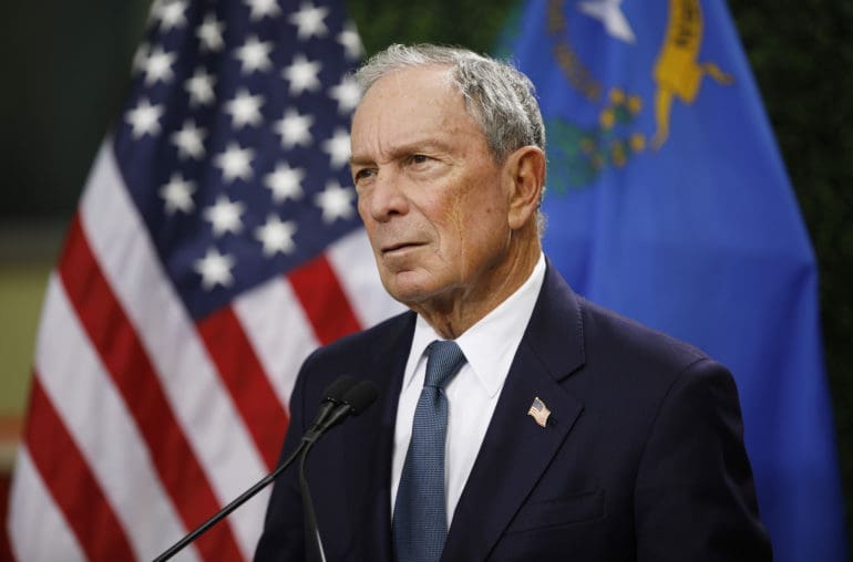 Michael Bloomberg confused