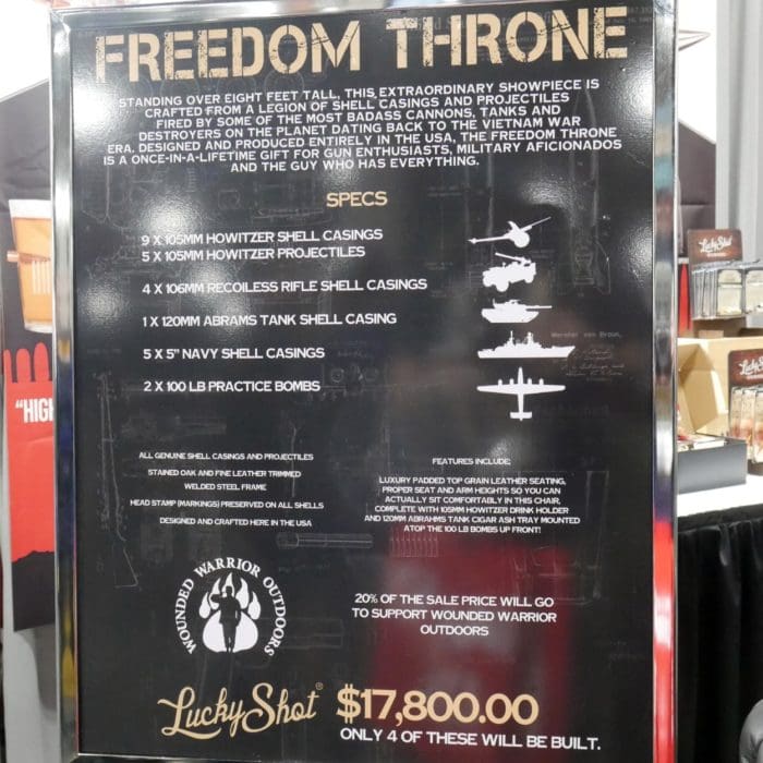 LuckyShot Freedom Throne