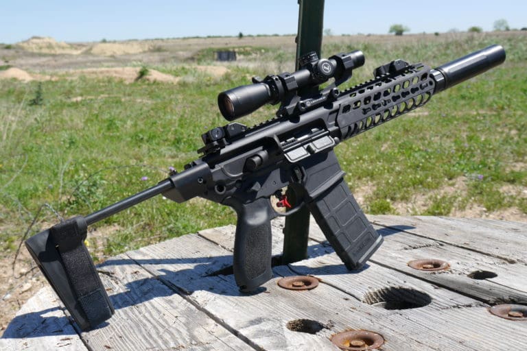 AR-15 with SB Tactical brace