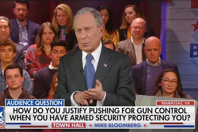 Michael Bloomberg gun control