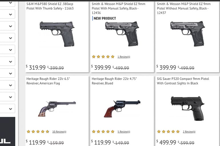 online gun sales coronavirus