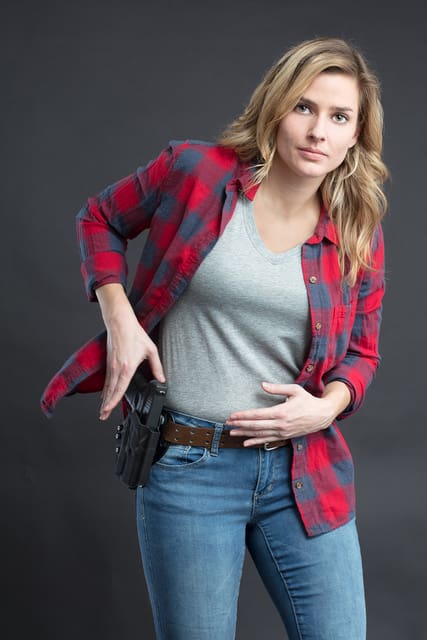 woman concealed carry volk