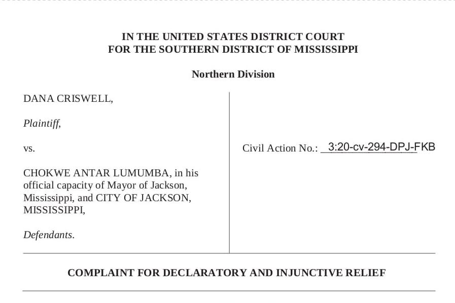 Jackson Open Carry Lawsuit