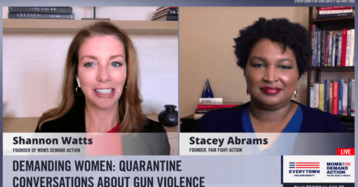 Shannon Watts Stacey Abrams