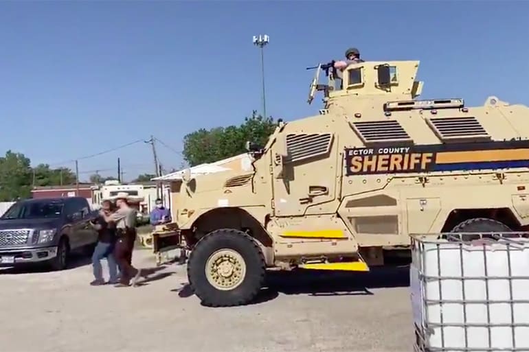 ector county armored vehicl