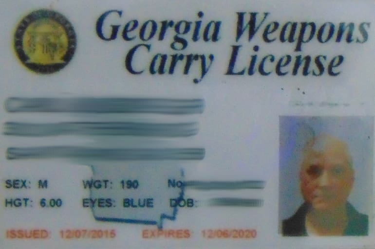 Georgia Weapons Carry License