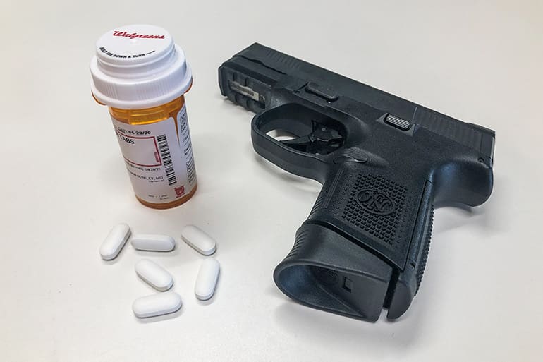gun pistol medicine prescription