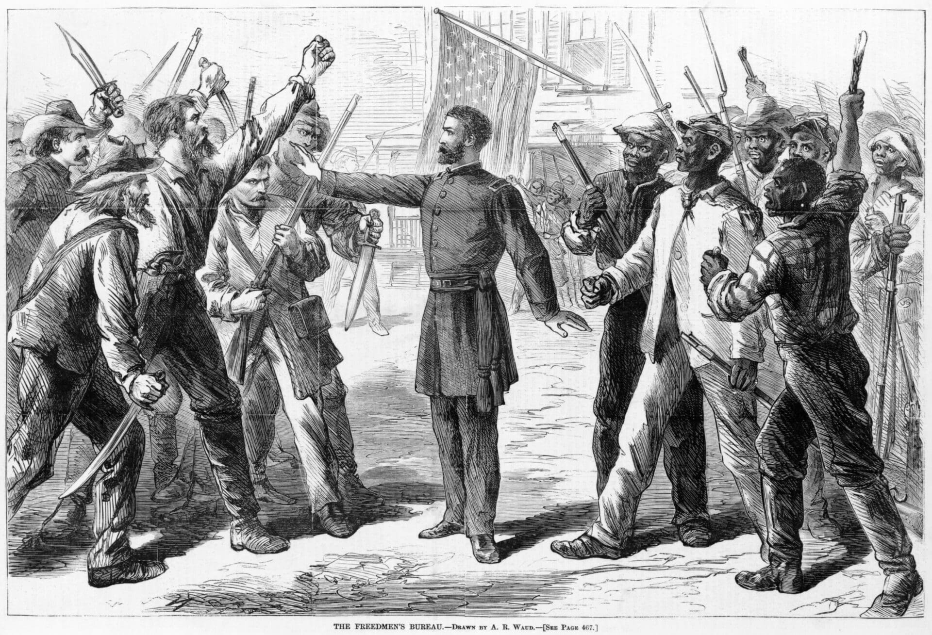 freedmen's bureau slavery guns