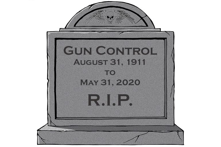 gun control tombstone