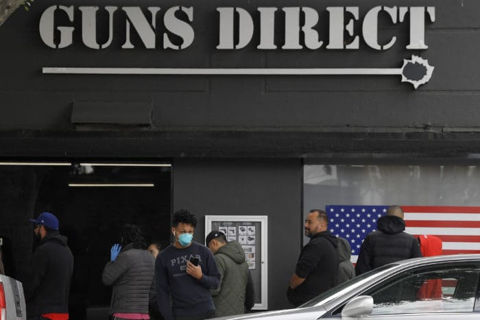 civil unrest riot looting gun store surge