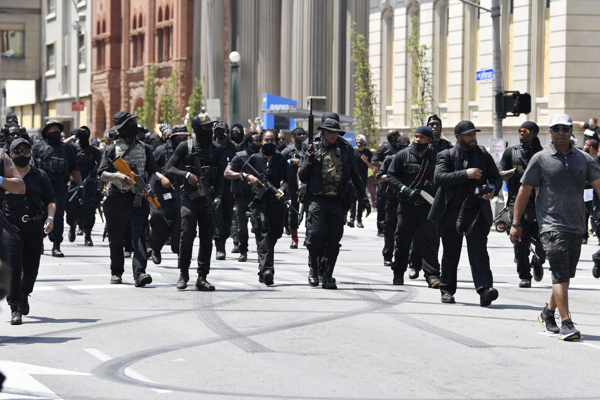 NFAC armed militia Louisville