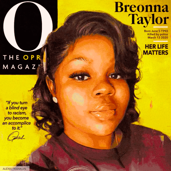 Breonna Taylor O magazine Oprah cover