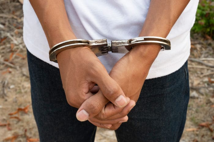 handcuffs hand cuffs arrest
