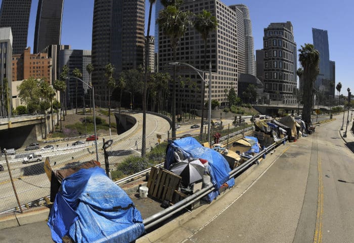 Downtown Los Angeles Homeless Problem
