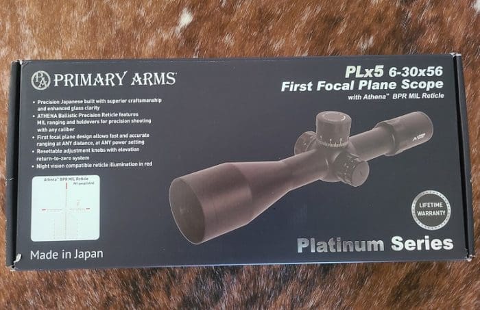 Primary Arms PLx5 6-30x56