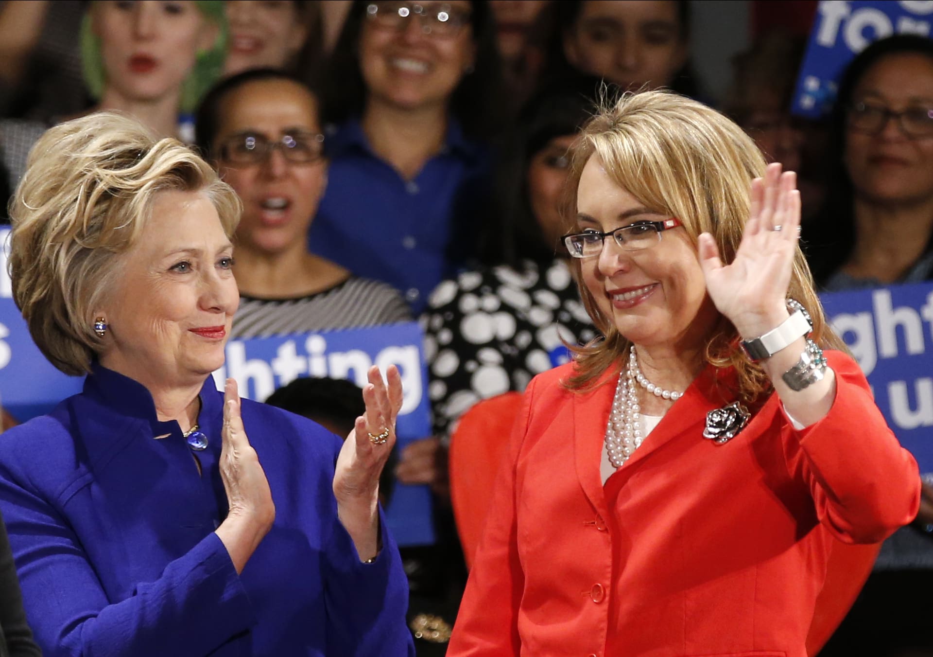 Hillary Clinton, Gabby Giffords