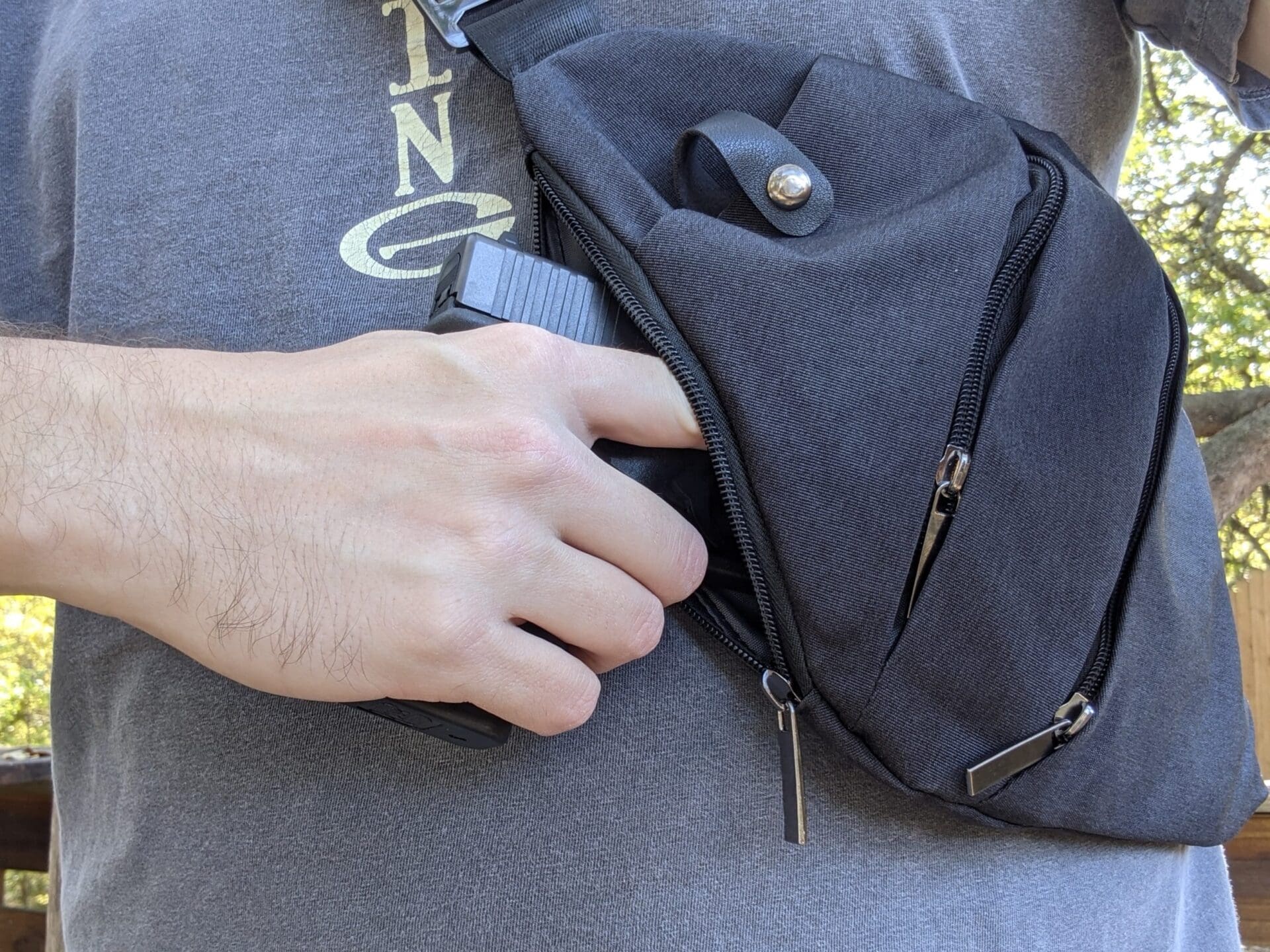 Stealth Daily Anti-Theft Crossbody Sling Bag