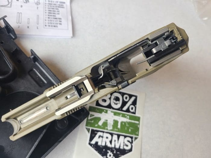 80% Arms GST-9 80% Pistol Build Kit