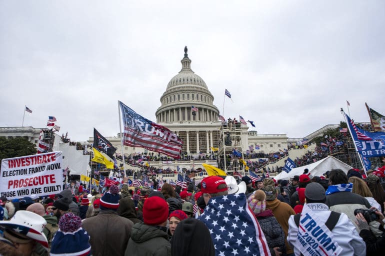 US Capitol protest riot