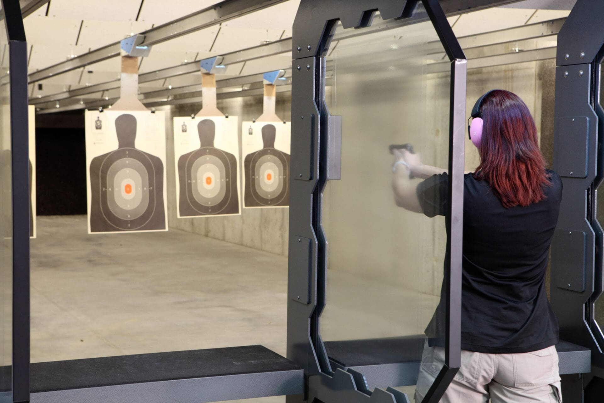 gun shooting range practice train target