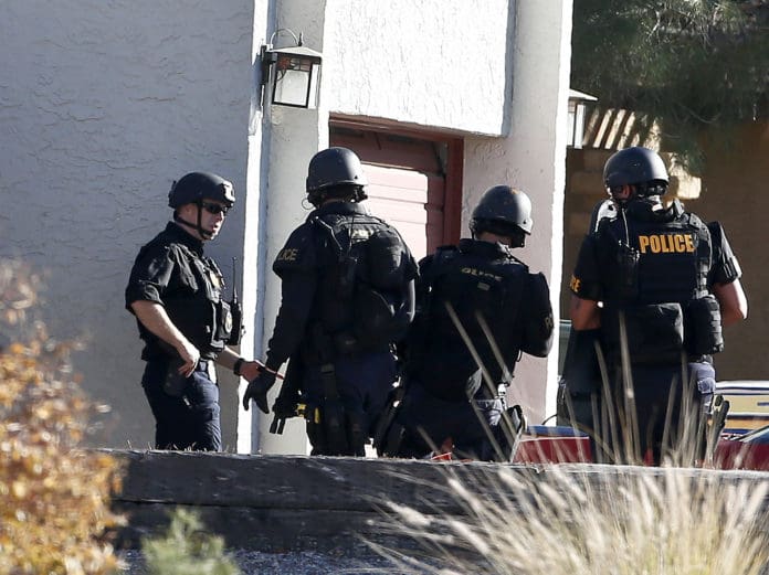 swat team door entry raid confiscation