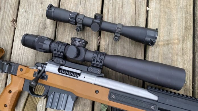 long range rifle scope