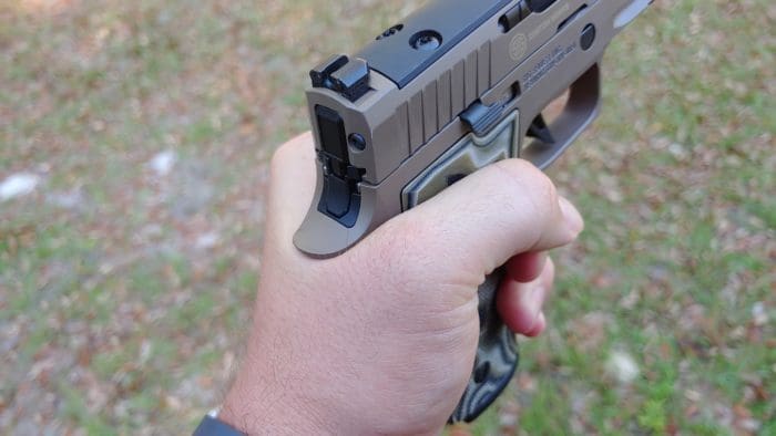 SIG SAUER P320 AXG Scorpion 9mm Pistol