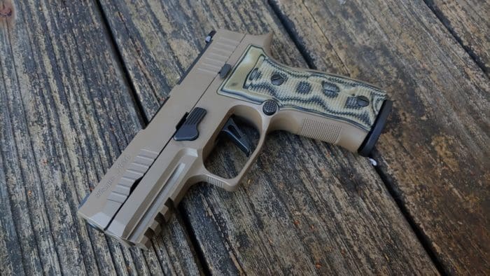 SIG SAUER P320 AXG Scorpion 9mm Pistol