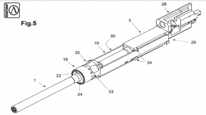 GLOCK carbine ar-15 rifle design patent