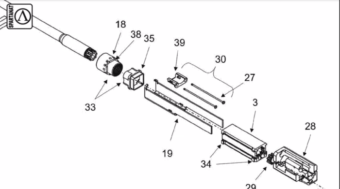 GLOCK carbine ar-15 rifle design patent