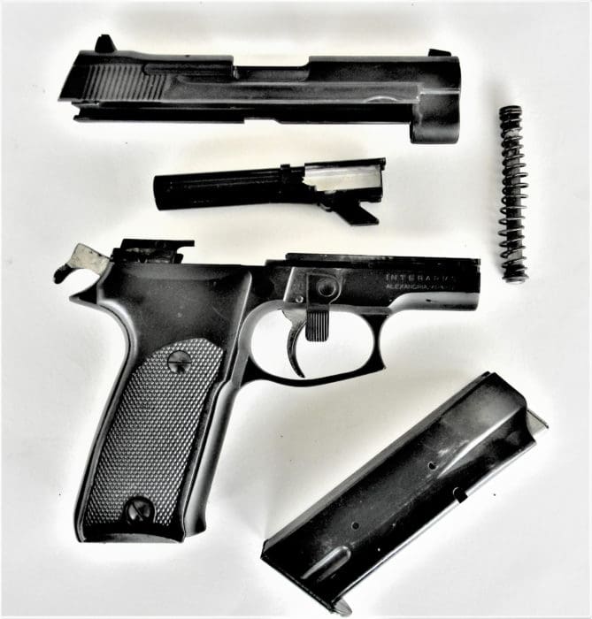 Astra A-80 .45 ACP handgun