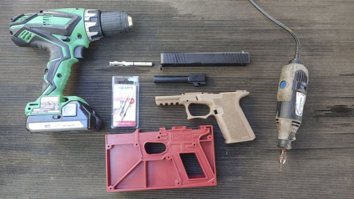 Polymer80 pistol build kit