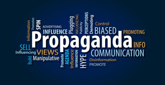media bias Propaganda, Word Cloud