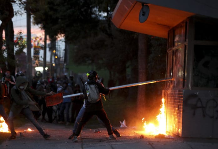 Colombia Police Unrest