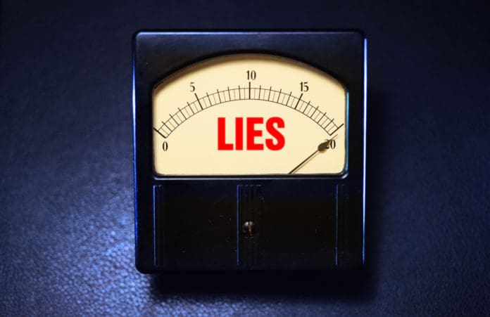 Lies truth meter