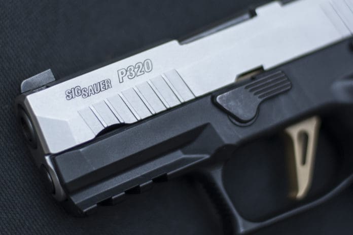 SIG Sauer P320 9mm pistol