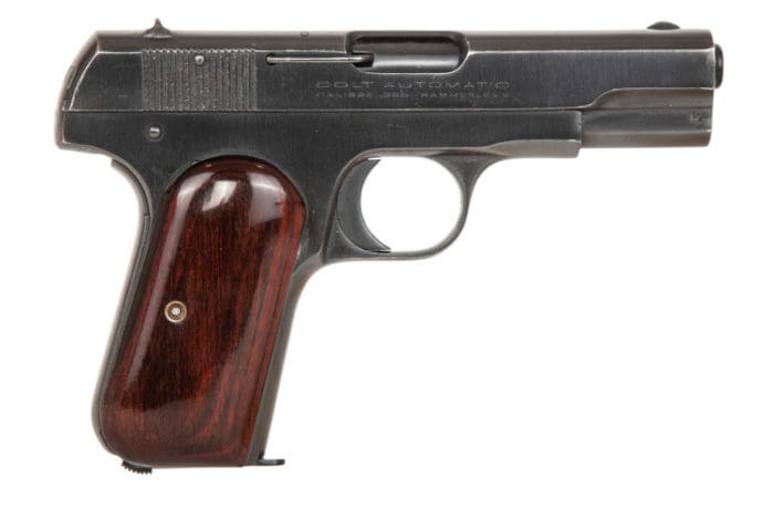 Al Capone colt hammerless .380