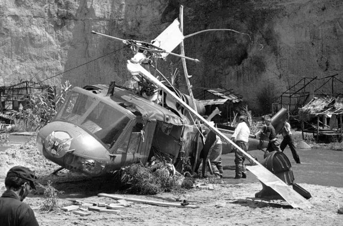 Vic Morrow helicopter crash death movie