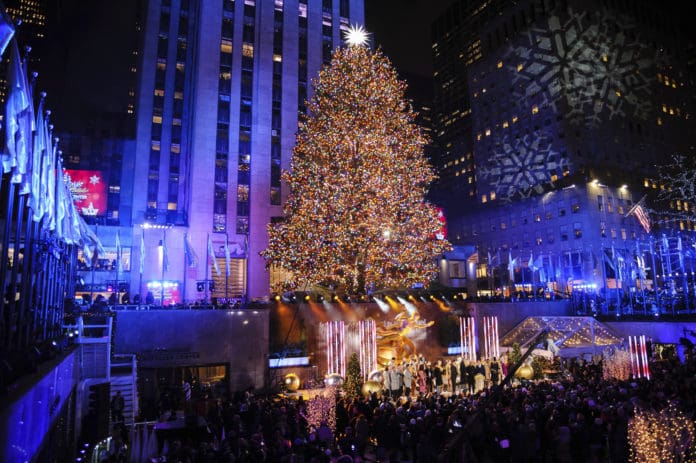 2019 Rockefeller Center Christmas Tree Lighting