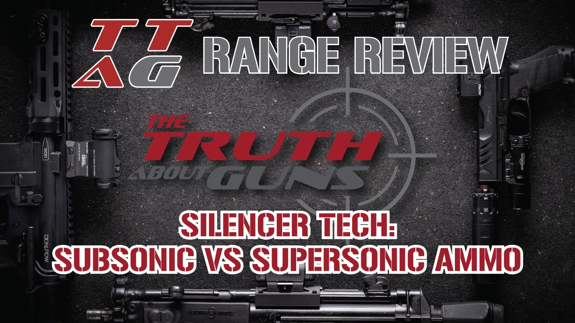 supersonic vs subsonic from a supressed rifle