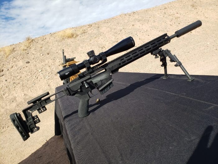 Bushmaster BA30 straight pull rifle