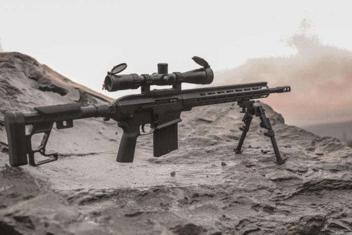 Bushmaster BA30 straight-pull bolt action rifle
