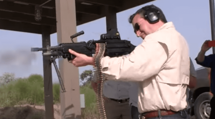 Ted Cruz Machine Gun